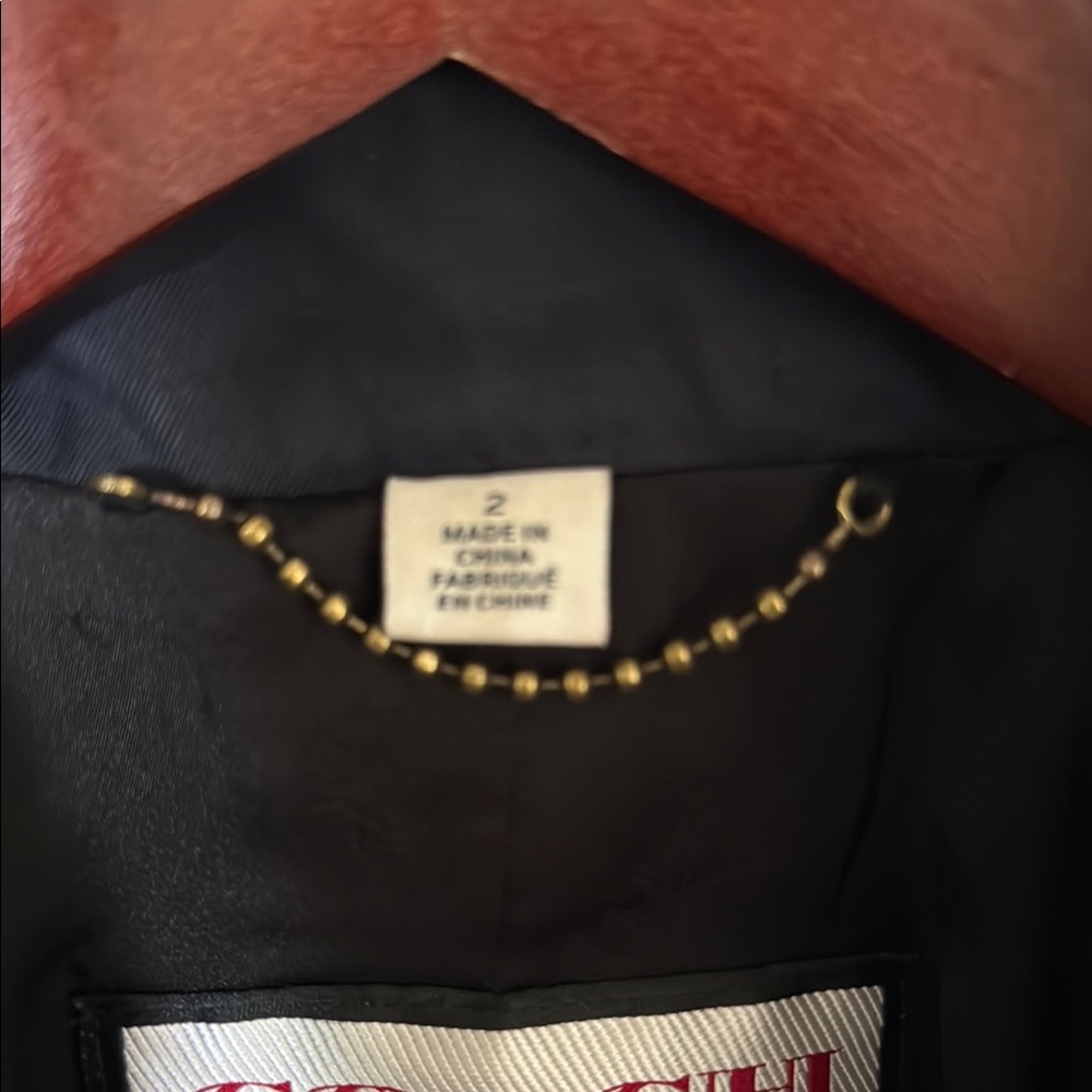 Coach Navy Trench Coat - Picture 3 of 16